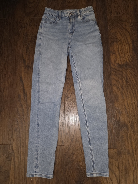 American Eagle Outfitters Denim - American Eagle Outfitters Light Wash High-Rise Skinny Jeans